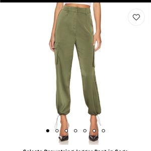 Never worn Seleste Drawstring Jogger Pant in Sage from Superdown on Revolve